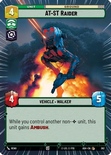 [SWU] AT-ST Raider (Hyperspace) (362) - Ashes of the Empire