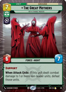 [SWU] The Great Mothers - With Strange Magicks (Hyperspace) (365) - Ashes of the Empire