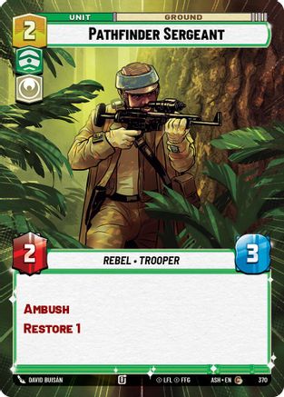 [SWU] Pathfinder Sergeant (Hyperspace) (370) - Ashes of the Empire