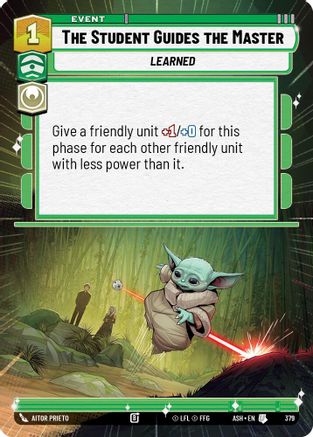 [SWU] The Student Guides the Master (Hyperspace) (379) - Ashes of the Empire