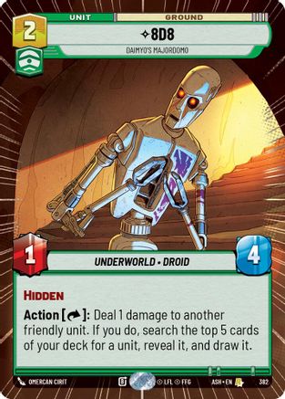 [SWU] 8D8 - Daimyo's Majordomo (Hyperspace) (382) - Ashes of the Empire