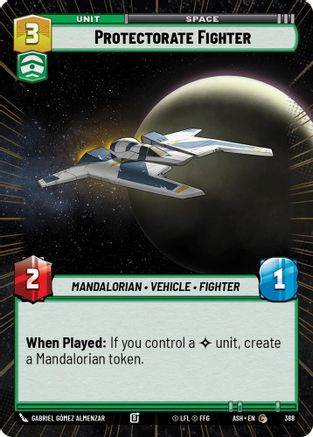 [SWU] Protectorate Fighter (Hyperspace) (388) - Ashes of the Empire