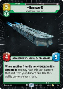 [SWU] Bothan-5 - New Republic Prison Ship (Hyperspace) (392) - Ashes of the Empire