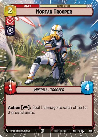 [SWU] Mortar Trooper (Hyperspace) (406) - Ashes of the Empire