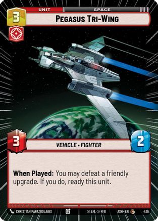 [SWU] Pegasus Tri-Wing (Hyperspace) (435) - Ashes of the Empire