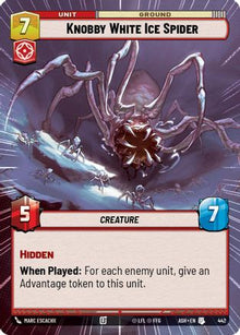 [SWU] Knobby White Ice Spider (Hyperspace) (442) - Ashes of the Empire