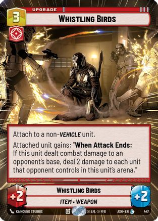 [SWU] Whistling Birds (Hyperspace) (447) - Ashes of the Empire