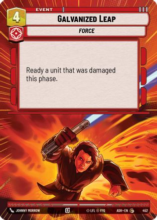 [SWU] Galvanized Leap (Hyperspace) (452) - Ashes of the Empire