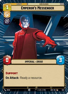[SWU] Emperor's Messenger (Hyperspace) (453) - Ashes of the Empire