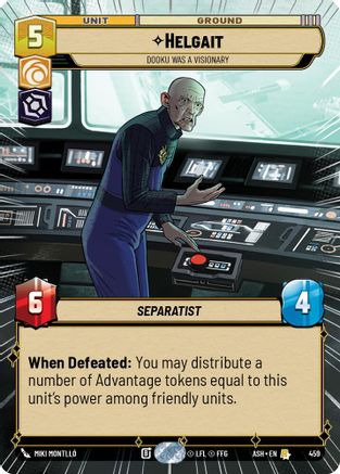 [SWU] Helgait - Dooku Was a Visionary (Hyperspace) (459) - Ashes of the Empire