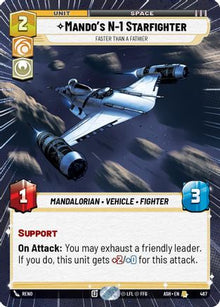 [SWU] Mando's N-1 Starfighter - Faster than a Fathier (Hyperspace) (467) - Ashes of the Empire