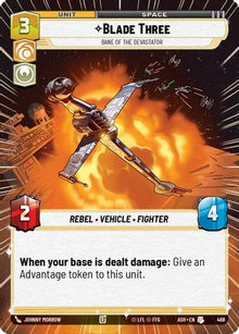 [SWU] Blade Three - Bane of the Devastator (Hyperspace) (468) - Ashes of the Empire
