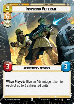 [SWU] Inspiring Veteran (Hyperspace) (469) - Ashes of the Empire