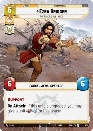 [SWU] Ezra Bridger - The Force is All I Need (Hyperspace) (473) - Ashes of the Empire