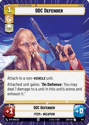 [SWU] DDC Defender (Hyperspace) (474) - Ashes of the Empire