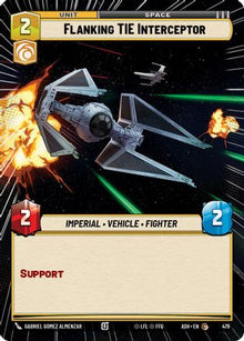 [SWU] Flanking TIE Interceptor (Hyperspace) (479) - Ashes of the Empire