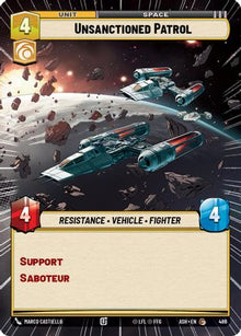 [SWU] Unsanctioned Patrol (Hyperspace) (486) - Ashes of the Empire