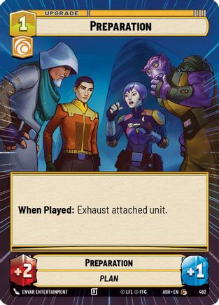 [SWU] Preparation (Hyperspace) (492) - Ashes of the Empire