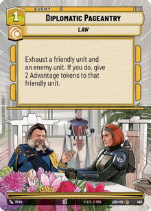 [SWU] Diplomatic Pageantry (Hyperspace) (495) - Ashes of the Empire