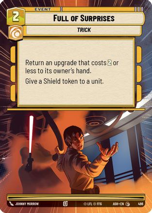 [SWU] Full of Surprises (Hyperspace) (496) - Ashes of the Empire