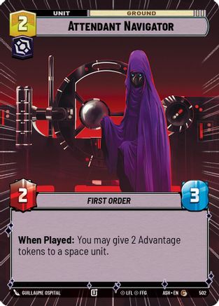 [SWU] Attendant Navigator (Hyperspace) (502) - Ashes of the Empire