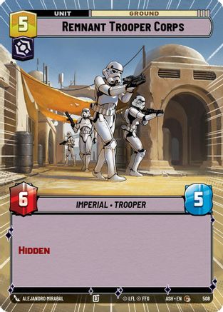 [SWU] Remnant Trooper Corps (Hyperspace) (508) - Ashes of the Empire