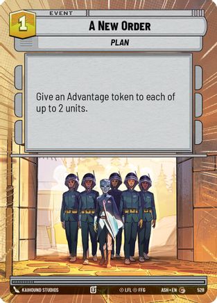[SWU] A New Order (Hyperspace) (528) - Ashes of the Empire