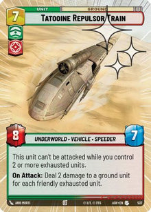 [SWU] Tatooine Repulsor Train (Hyperspace Foil) (537) - Ashes of the Empire Foil