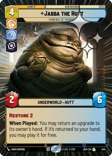 [SWU] Jabba the Hutt - Eminence of Tatooine (Hyperspace Foil) (544) - Ashes of the Empire Foil
