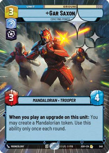 [SWU] Gar Saxon - Coveting Power (Hyperspace Foil) (549) - Ashes of the Empire Foil