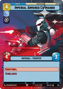 [SWU] Imperial Armored Commando (Hyperspace Foil) (550) - Ashes of the Empire Foil