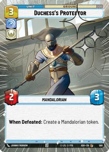 [SWU] Duchess's Protector (Hyperspace Foil) (560) - Ashes of the Empire Foil