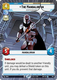 [SWU] The Mandalorian - Devoted Rescuer (Hyperspace Foil) (564) - Ashes of the Empire Foil