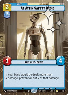 [SWU] At Attin Safety Droid (Hyperspace Foil) (572) - Ashes of the Empire Foil