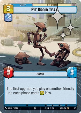 [SWU] Pit Droid Team (Hyperspace Foil) (577) - Ashes of the Empire Foil