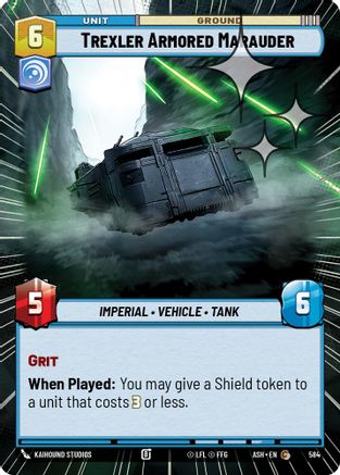[SWU] Trexler Armored Marauder (Hyperspace Foil) (584) - Ashes of the Empire Foil