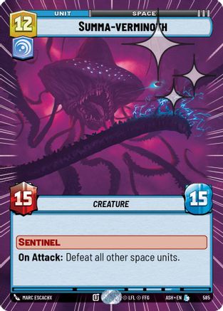 [SWU] Summa-verminoth (Hyperspace Foil) (585) - Ashes of the Empire Foil