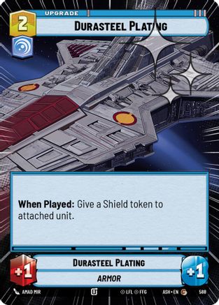 [SWU] Durasteel Plating (Hyperspace Foil) (588) - Ashes of the Empire Foil