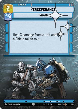[SWU] Perseverance (Hyperspace Foil) (591) - Ashes of the Empire Foil