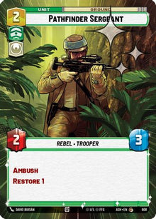 [SWU] Pathfinder Sergeant (Hyperspace Foil) (608) - Ashes of the Empire Foil