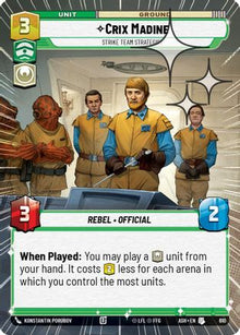 [SWU] Crix Madine - Strike Team Strategist (Hyperspace Foil) (610) - Ashes of the Empire Foil