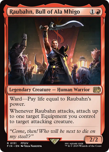 {@R} Raubahn, Bull of Ala Mhigo [FINAL FANTASY][FIN 151]