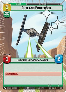 [SWU] Outland Protector (Hyperspace Foil) (619) - Ashes of the Empire Foil