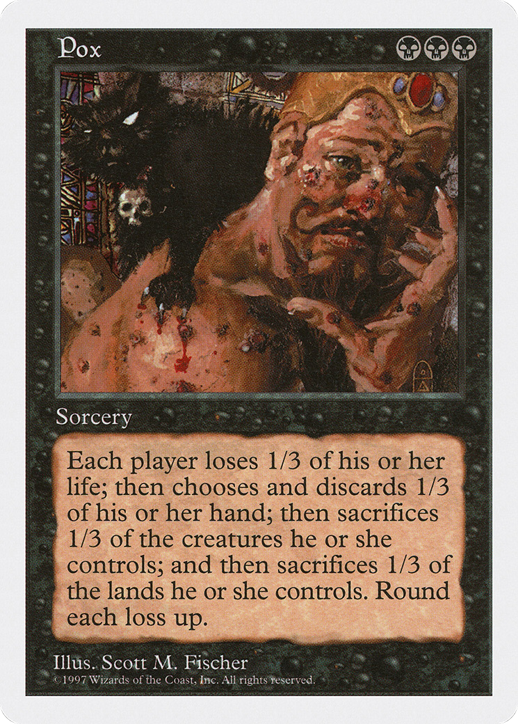 {R} Pox [Fifth Edition][5ED 189] - Misty Mountain Games