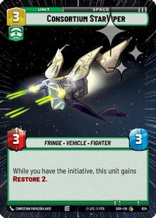 [SWU] Consortium StarViper (Hyperspace Foil) (624) - Ashes of the Empire Foil