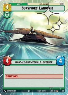 [SWU] Survivors' Langskib (Hyperspace Foil) (628) - Ashes of the Empire Foil