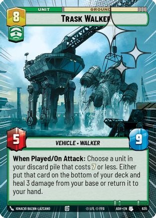 [SWU] Trask Walker (Hyperspace Foil) (635) - Ashes of the Empire Foil