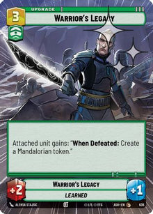 [SWU] Warrior's Legacy (Hyperspace Foil) (636) - Ashes of the Empire Foil