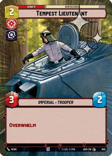[SWU] Tempest Lieutenant (Hyperspace Foil) (645) - Ashes of the Empire Foil