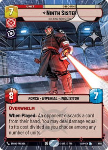 [SWU] Ninth Sister - Hulking Inquisitor (Hyperspace Foil) (650) - Ashes of the Empire Foil